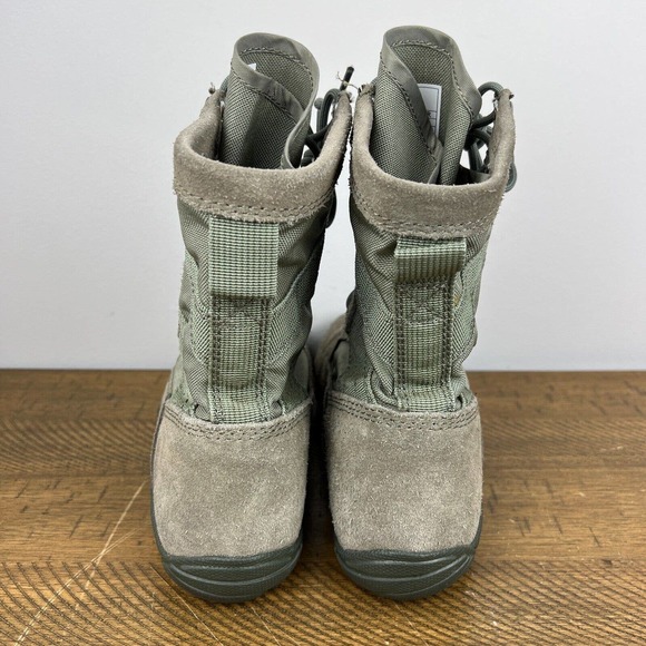 Tactical Research Boots Mens 7 Wide Gray TR103 Minimalist Combat Military Army - Picture 5 of 10